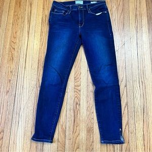 Frame Denim Sz 28 Womens Le Skinny De Jeanne  Blue Jeans Meas 29x26